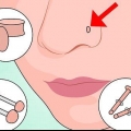 Göm en näspiercing för dina föräldrar