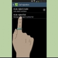 Blockera ett nummer i android