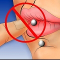 Rengör en piercing