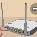 Ansluta en skrivare till ett nätverk via usb