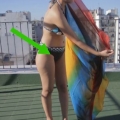 Sätta på en sarong