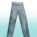 Blekning jeans med blekmedel