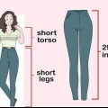 Bär jeans med hög midja