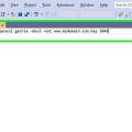 Installera ett ssl-certifikat