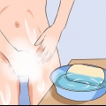 Att sätta in ett vaginalt suppositorium
