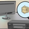 Anslut en videobandspelare till din tv