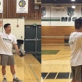Slå en volleyboll