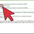 Konvertera ett word-dokument till html
