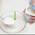 Att göra en yoghurtmask