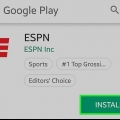 Titta på espn över internet