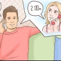 Flirtar med en tjej över telefon