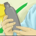 Applicera glycerin i håret