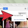 Inaktivera google safesearch