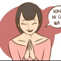 Säg hej på japanska