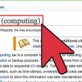 Använder kommandot tar i linux