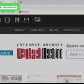 Använder internet archives wayback machine