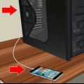 Anslut din iphone till en dator