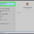Visa dina lösenord i windows credential manager