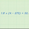 Konvertera kelvin till fahrenheit eller celsius