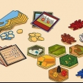 Nybyggare från catan spelar