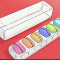 Förvaring av macarons