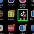 Sluta följa människor på tiktok på android