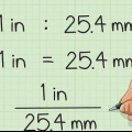 Konvertera millimeter till tum