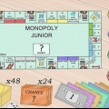 Spelar monopoly junior