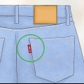 Att känna igen förfalskade levi's