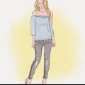 Bär off shoulder toppar