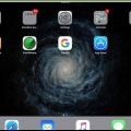 Sätt ikoner på skrivbordet på en ipad