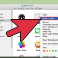 Avinstallera program på en mac