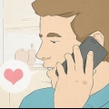 Att vara romantisk över telefon