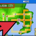 Besöker saffron city i pokemon firered och leafgreen