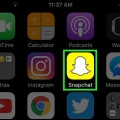 Spara snapchats på din telefon
