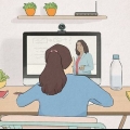 Studerar till en onlinekurs