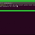 Ändra teman i ubuntu med gnome tweak tool