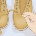 Timberlands snören