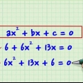 Factoring andragradsekvationer