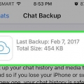 Återställ raderade meddelanden i whatsapp