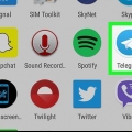 Spara videor till telegram på android