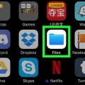 Öppna zip-filer på en iphone