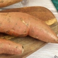 Stekt sötpotatis