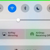 Inaktivera airdrop
