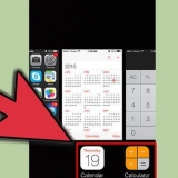Stäng appar på iphone