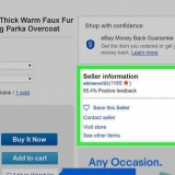 Hitta pålitliga säljare på ebay
