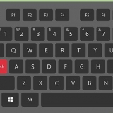 Stäng av caps lock