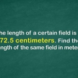 Konvertera centimeter till meter