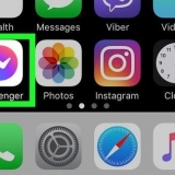 Ta bort kontakter från messenger på en iphone eller ipad