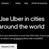 Kontrollera om uber är tillgängligt i din region